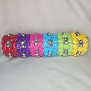 Flower Bracelets Stacking Set NWT